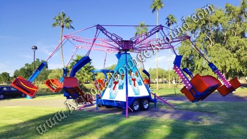 Ballistic Carnival Swing Ride Rental
